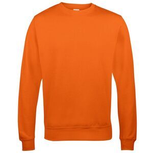 AWDis Just Hoods AWDis Unisex Crew Neck Plain Sweatshirt (280 GSM) / Burnt Orang